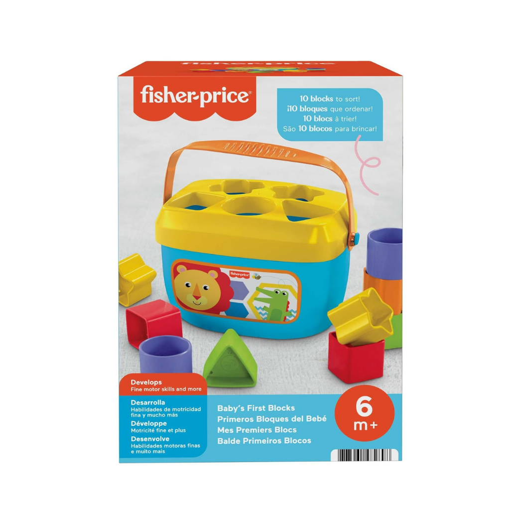 FISHER PRICE BLOQUES INFANTILES ORDENAR APILAR ,MOTRICIDAD FINA 