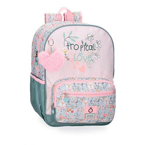 BOLSO DOBLE CIERRE TROPICAL LOVE / ENSO