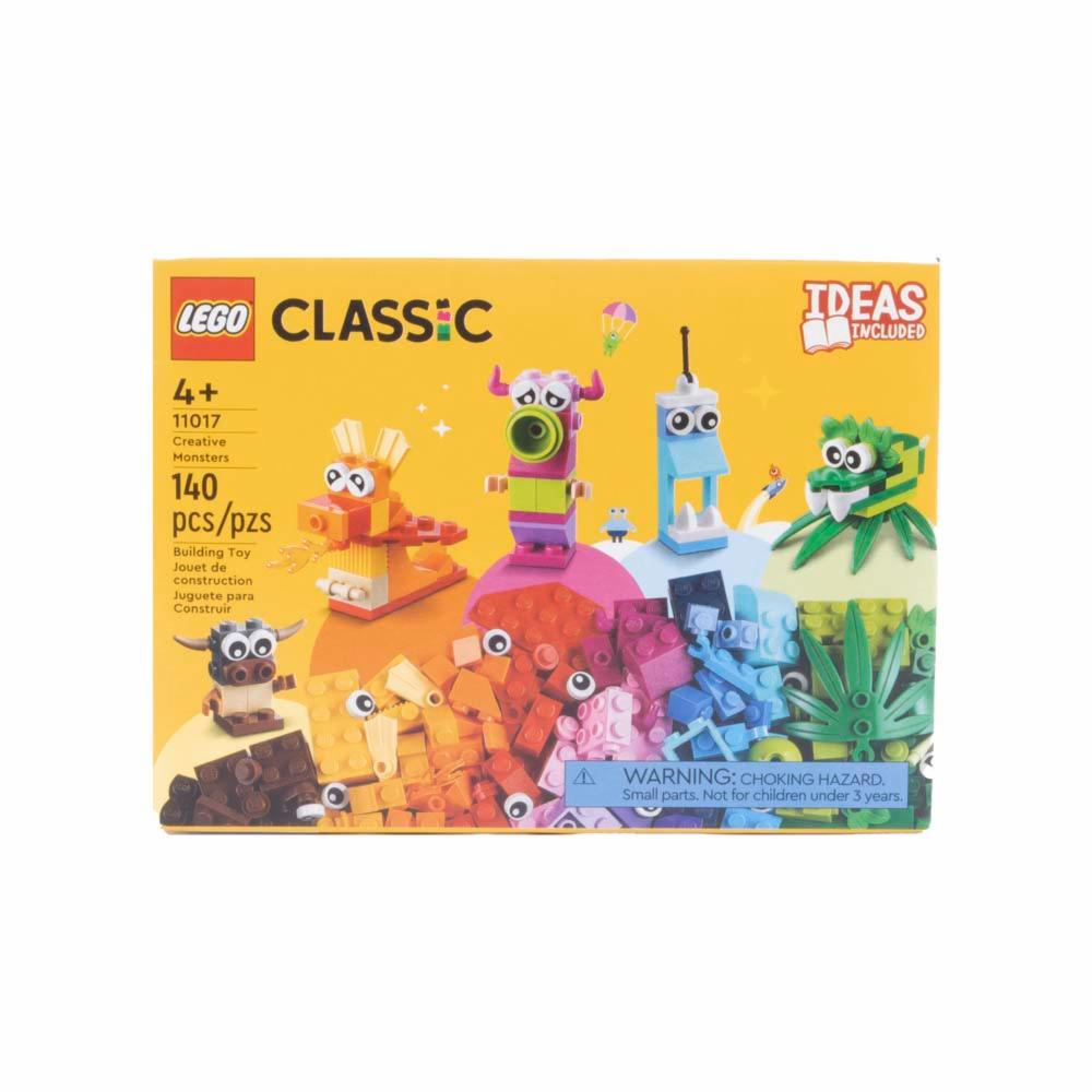 LEGO CLASSIC MONSTRUOS CREATIVOS 140PCS 