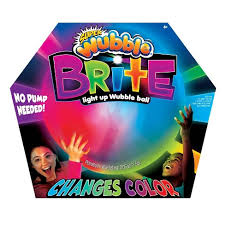 SUPER WUBBLE BRITE LIGHT UP WUBBLE BALL
