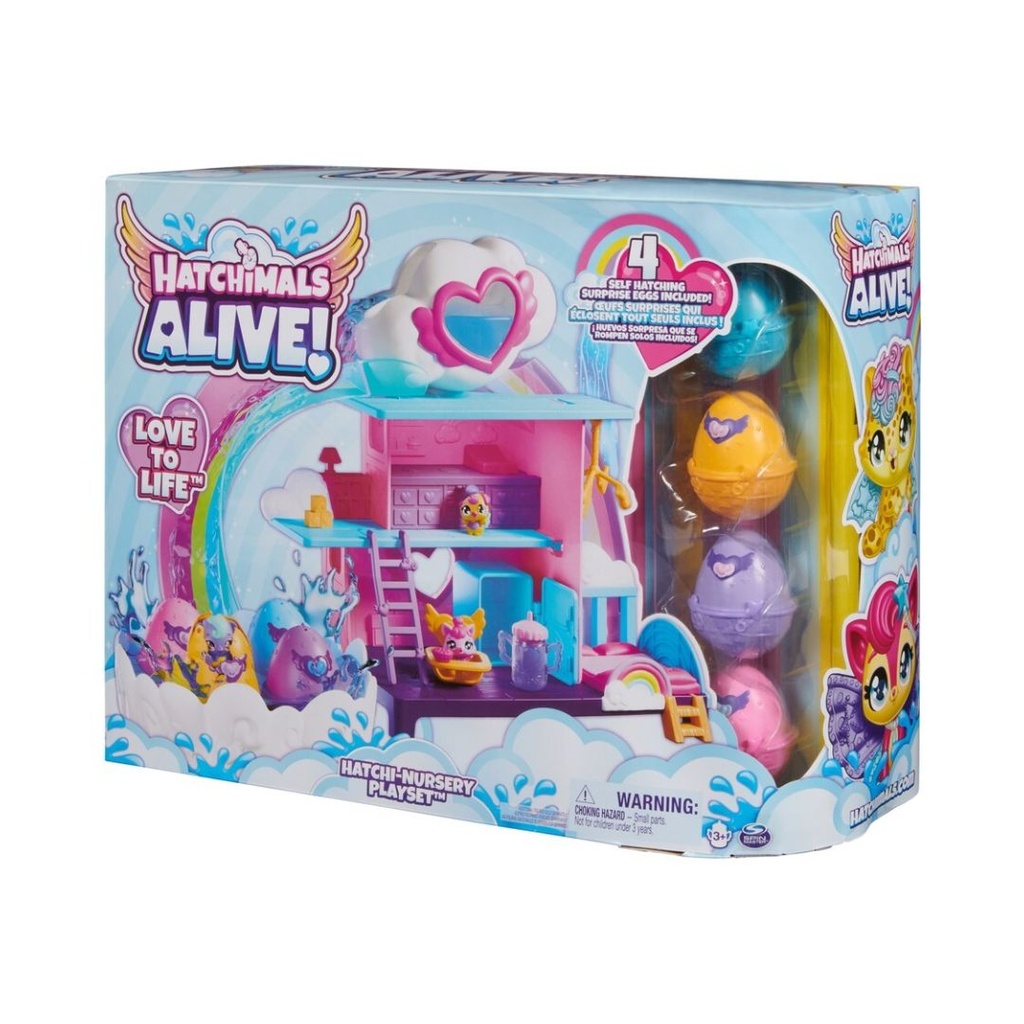 SPINMASTER HATCHIMALS  HATCHI-NURSERY PLAYSET