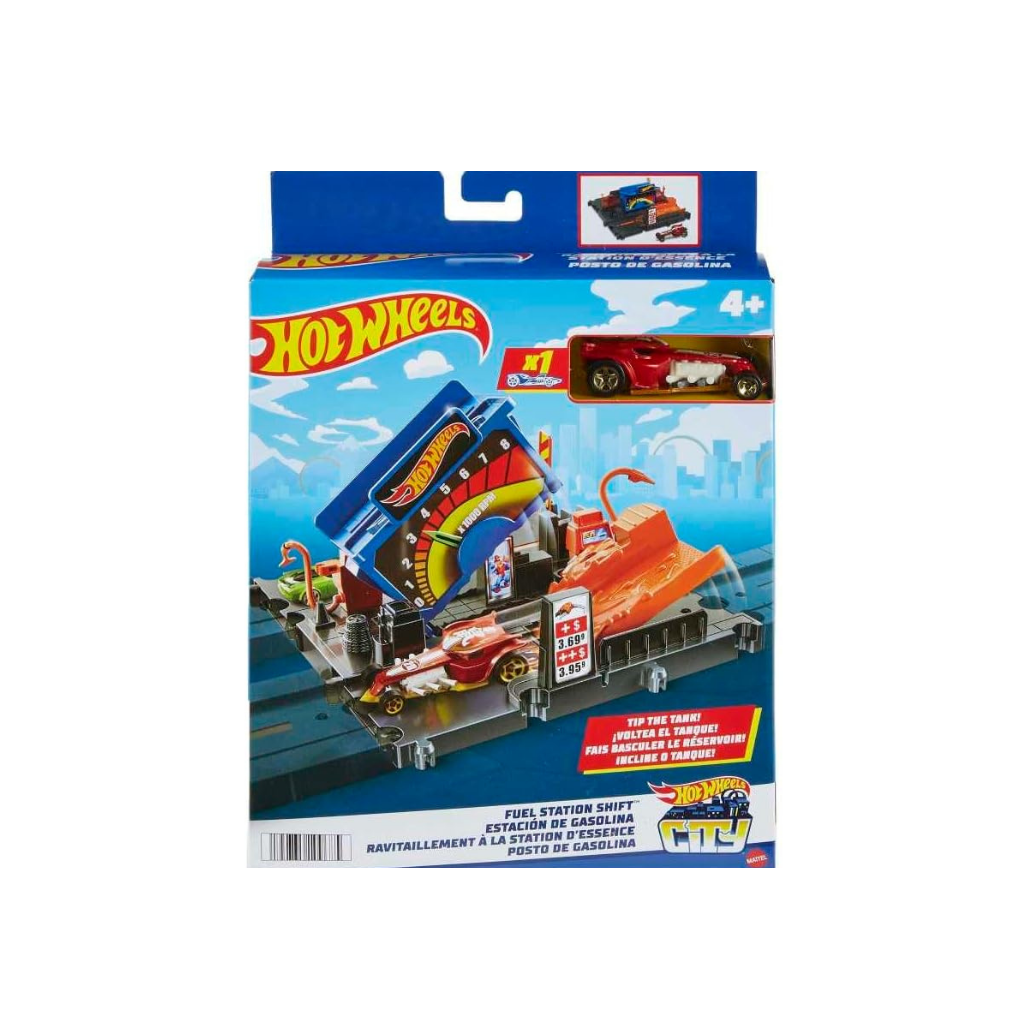 MATTEL HOT WHEELS ESTACION DE GASOLINA 