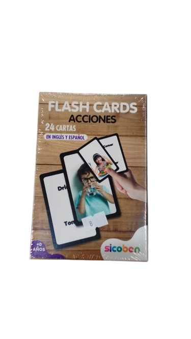 FLASH CARDS ACCIONES
