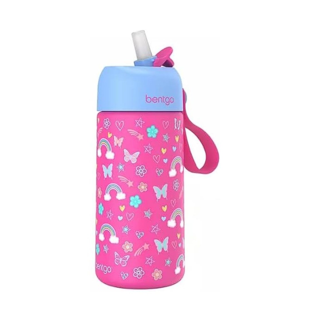 TERMO BENTGO ARCOIRIS Y MARIPOSAS