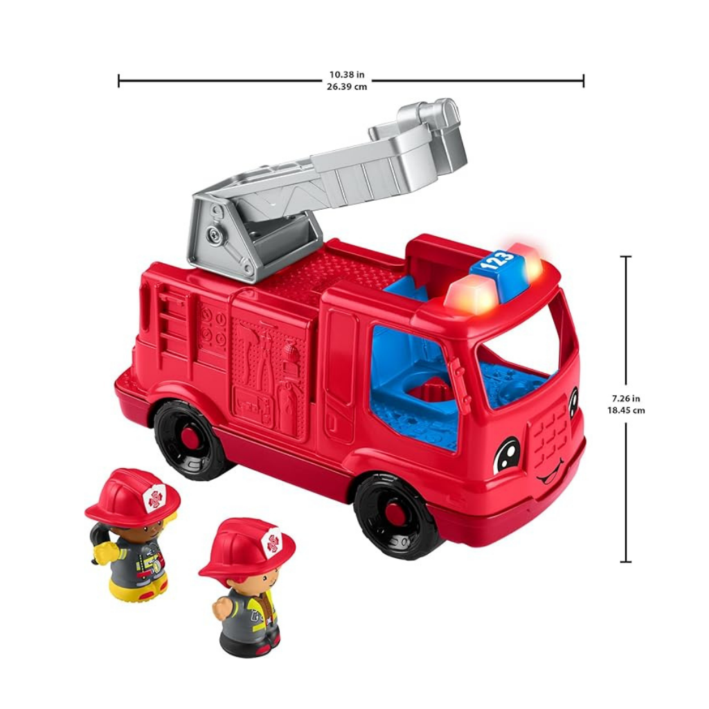 FISHER PRICE LITTLE PEOPLE FIRE TRUCK