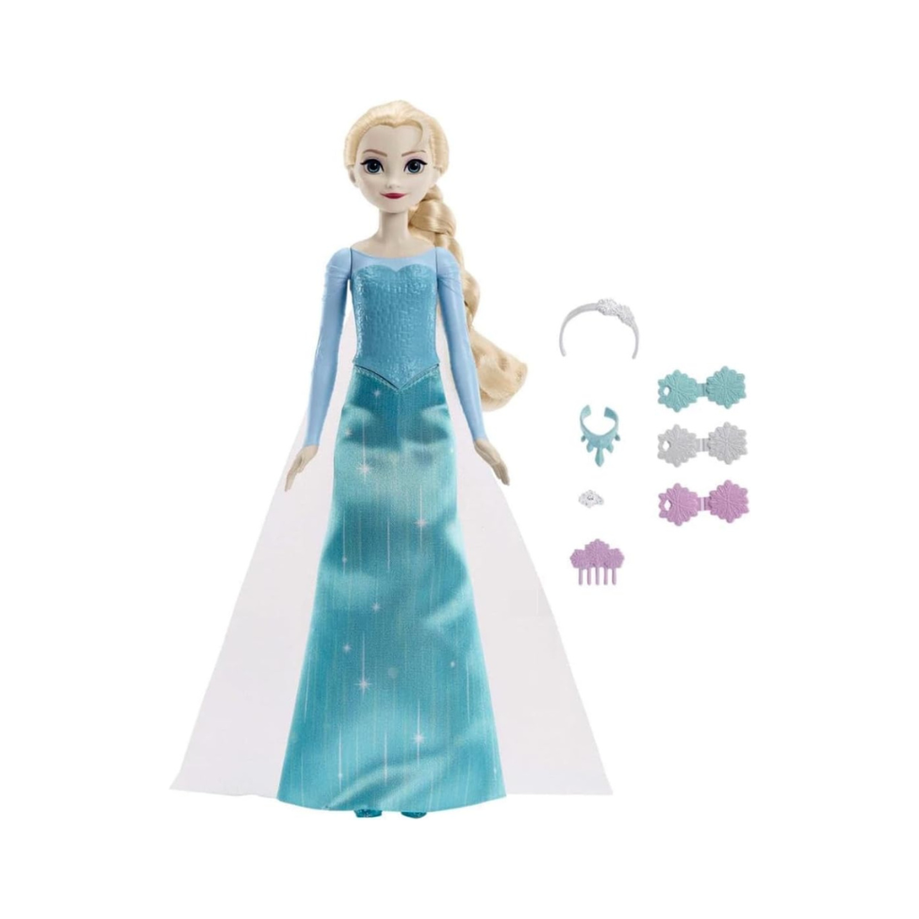 Disney Frozen-Muñeca Elsa con accesorios