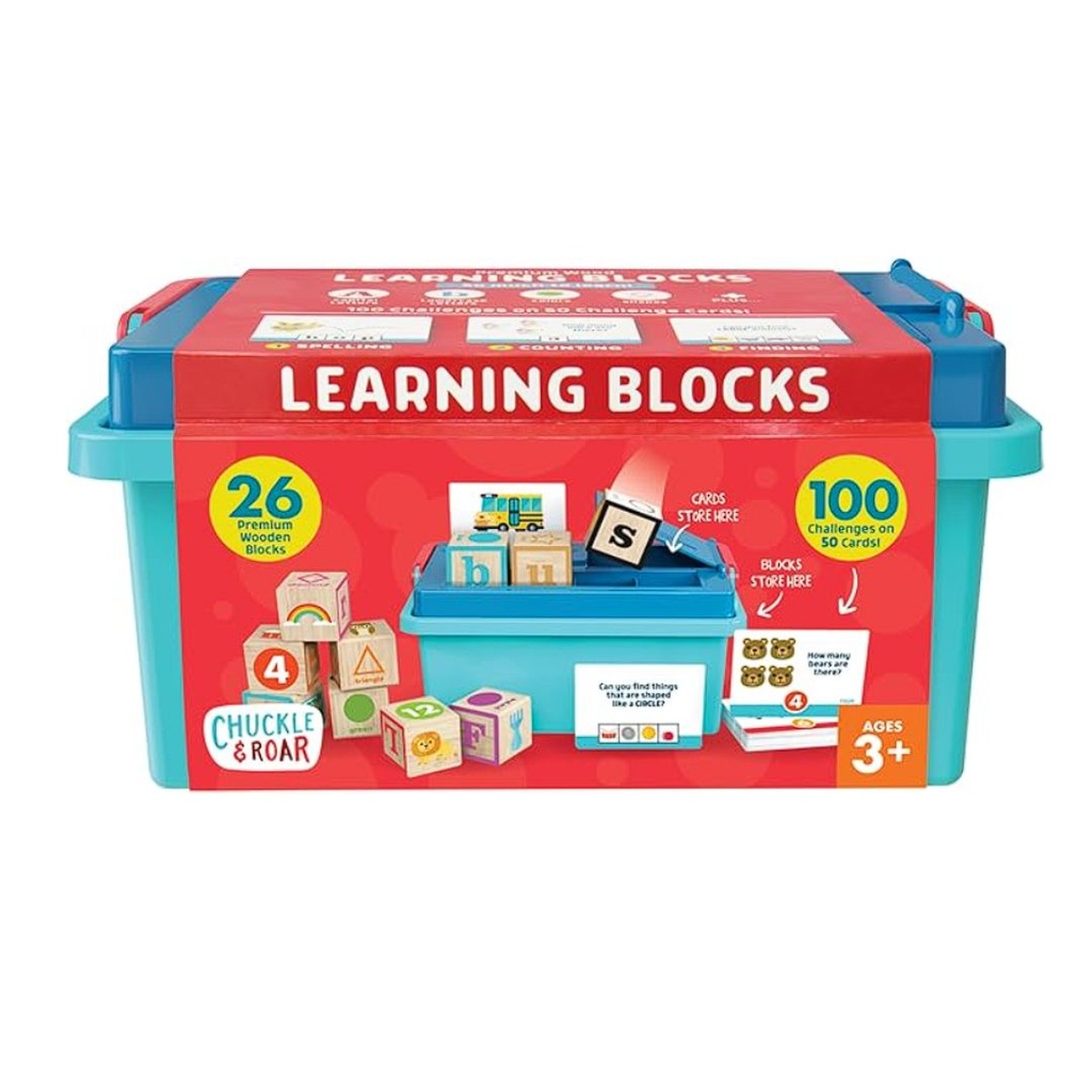 CHUCKLE ROAR JUEGO DE BLOQUES CON ABECEDARIO