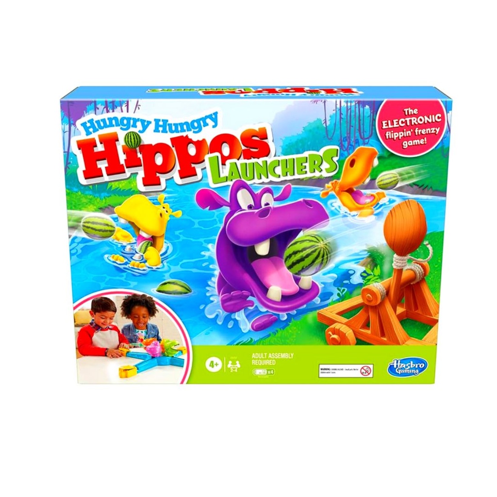 HASBRO HUNGRY HUNGRY HIPPOS LAUNCHERS