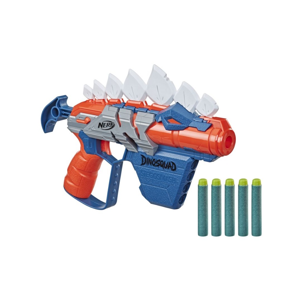 HASBRO LANZADOR NERF DINO SQUAD, STEGOSMASH