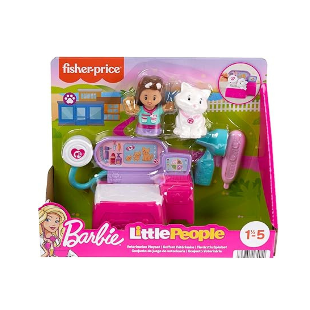 LITTLE PEOPLE CONJUNTO DE JUEGO DE VETERINARIO