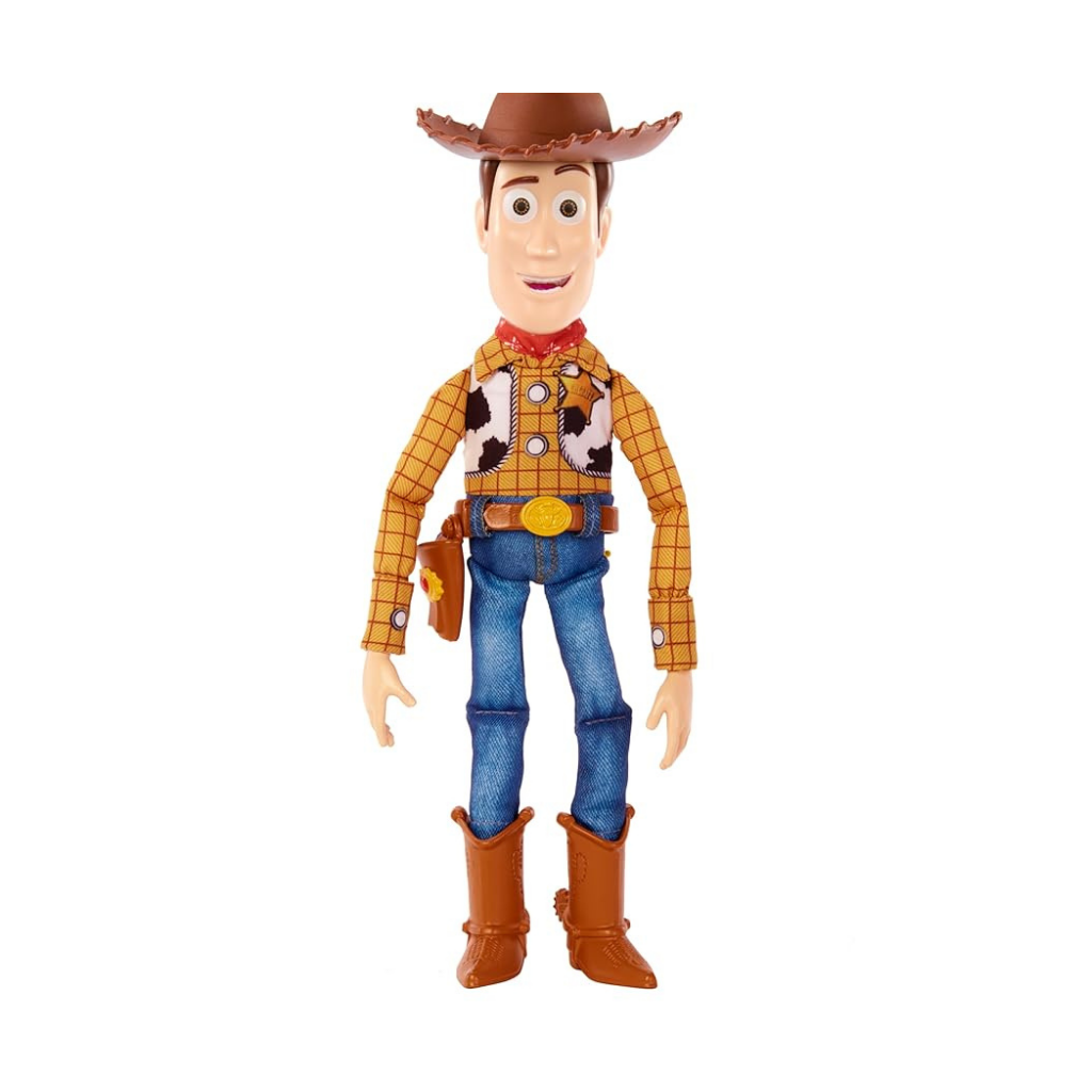 MATTEL DISNEY PIXAR TOY STORY FIGURA GRANDE PARLANCHINA WOODY