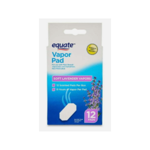 [681131071222] EQUATE ALMOADILLAS DE VAPOR LAVANDA