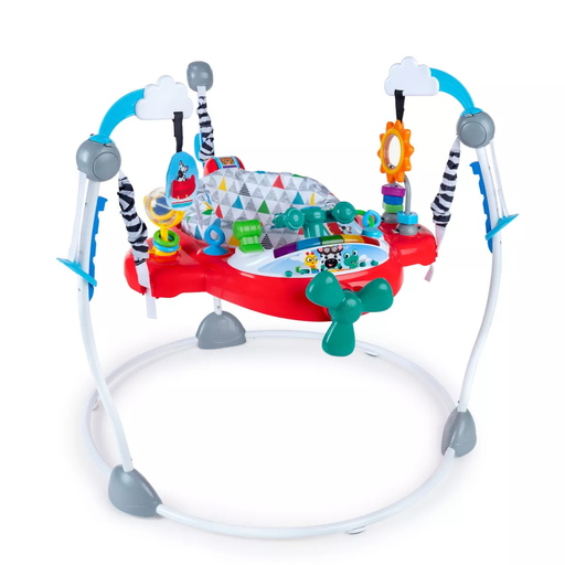 [074451117105] AIRPLANE ADVENTU 2-IN-1 ACTIVITY JUMPER