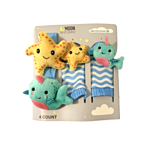 [195602140060] SONAJEROS DE MANOS Y PIES LUNAS Y ESTRELLAS