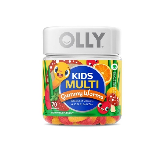 [850004462164] OLLY MULTVITAMINICO 70 GOMITAS DE GUSANO