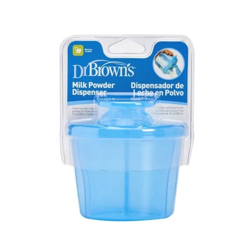 [072239302651] DR BROWN'S / DSPENSADOR DE LECHE EN POLVO COLOR AZUL / 10OZ
