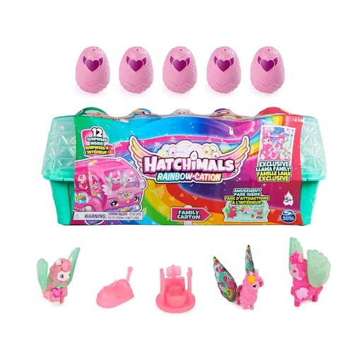 [778988382004] SPINMASTER HATCHIMALS RAINBOW-CATION