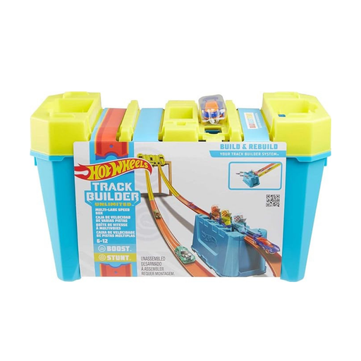 [887961836806] MATTEL HOT WHEELS CAJA DE VELOCIDAD DE VARIAS PISTAS 