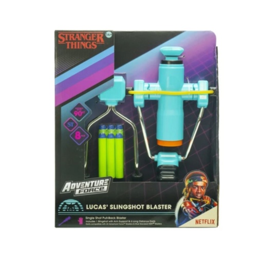 [885954425006] ADVENTURE FORCE LUCAS SLINGSHOT BLASTER 