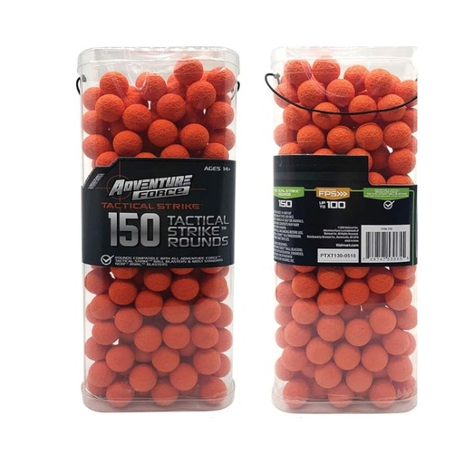 [729747530655] PAQUETE DE RECARCA 150 RONDAS NERF, ADVENTURE FORCE
