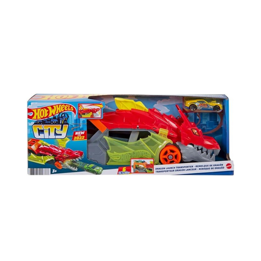 [887961916386] MATTEL HOT WHEELS REMOLQUE DE DRAGON