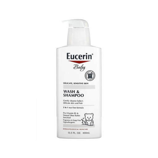 [072140019846] EUCERIN WASH  SHAMPOO 400 ML