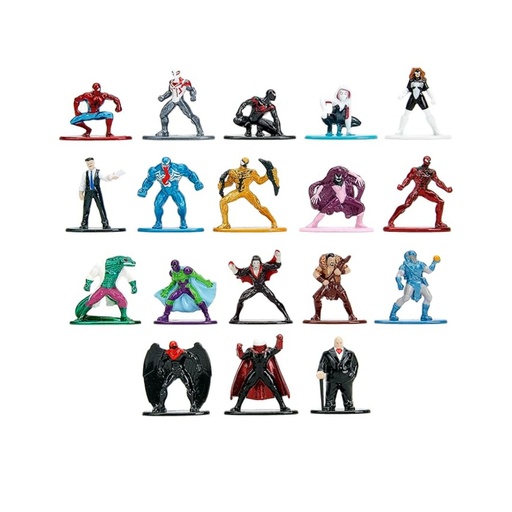 [801310344682] JADA SPIDERMAN NANO METALFIGS 