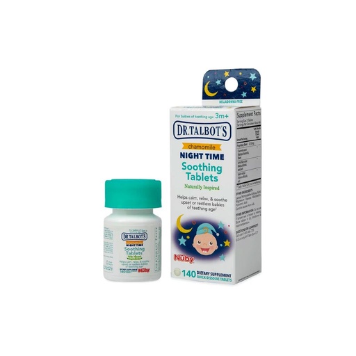 [370797232404] DR TALBOT'S TABLETAS CALMANTES DE MANZANILLA 140 UNIDADES