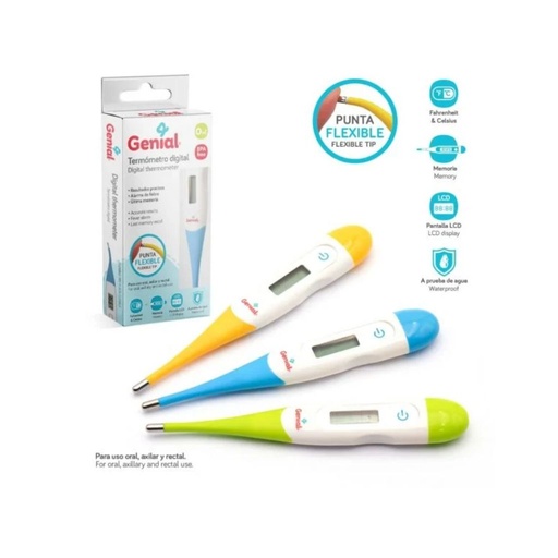 [7453010074920] GENIAL TERMOMETRO DIGITAL FLEXIBLE 
