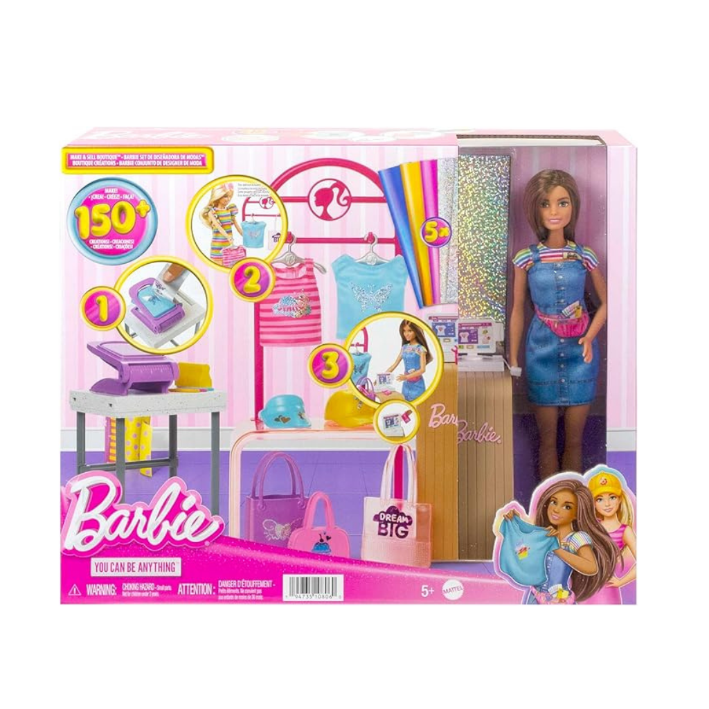 MATTEL BARBIE SET DE DISEÑADORA DE MODAS
