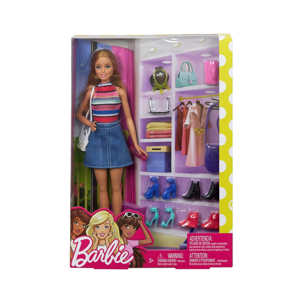BARBIE Y  ACCESORIOS CLOSET