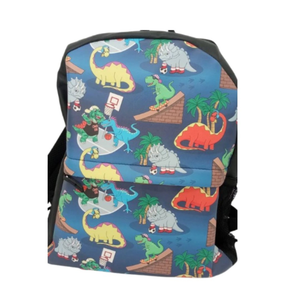 BOLSO DINOSAURIO DEPORTISTAS