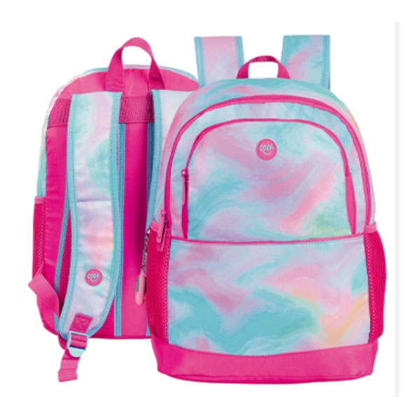 BOLSO CAPI ROSADO MULTICOLOR 