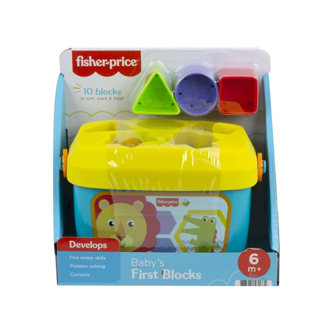 FISHER PRICE BLOQUES INFANTILES ORDENAR APILAR ,MOTRICIDAD FINA