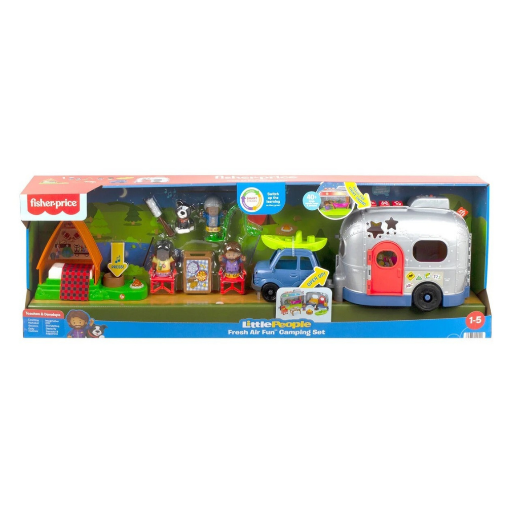 FISHER PRICE CAMPER DE APRENDIZAJE LETTLE PEOPLE