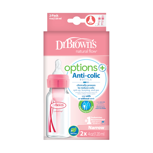 2 PACK DE TETEROS 4OZ ROSADO