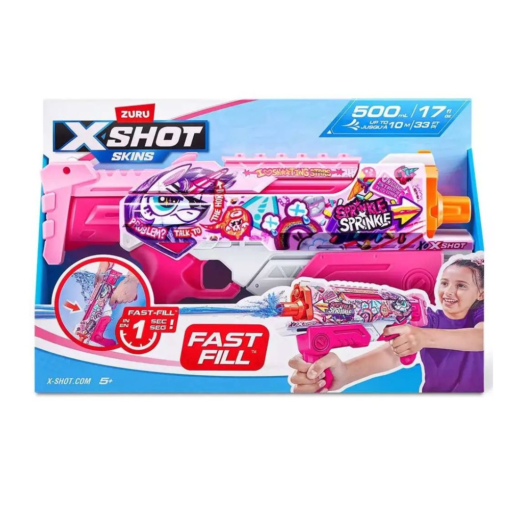 ZURU XSHOT SKINS UNICORNIO 