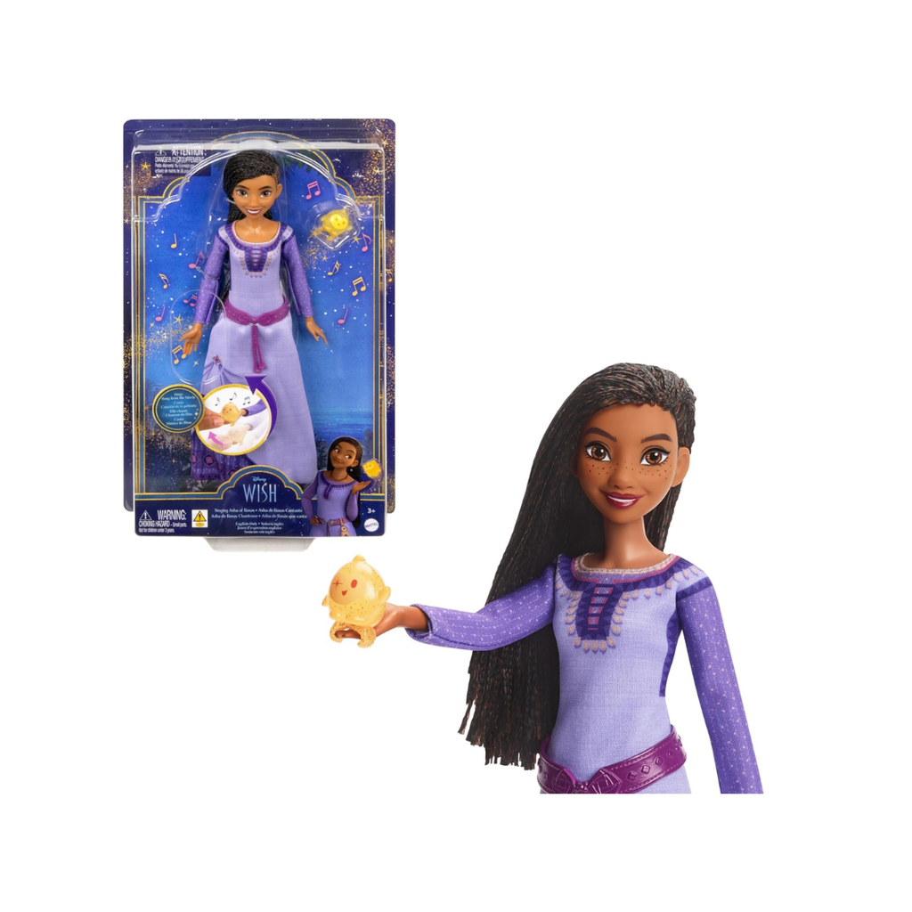 MATTEL DISNEY WISH ASHA DE ROSA QUE CANTA