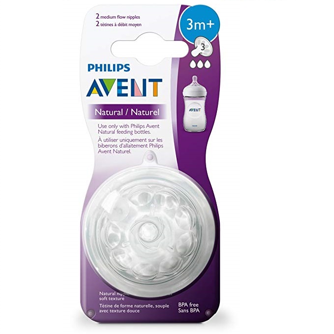  PHILIPS AVENT FLUJO MEDIO NATURAL 3M+