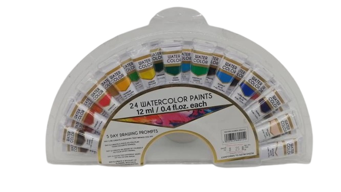24 COLORES DE AGUA