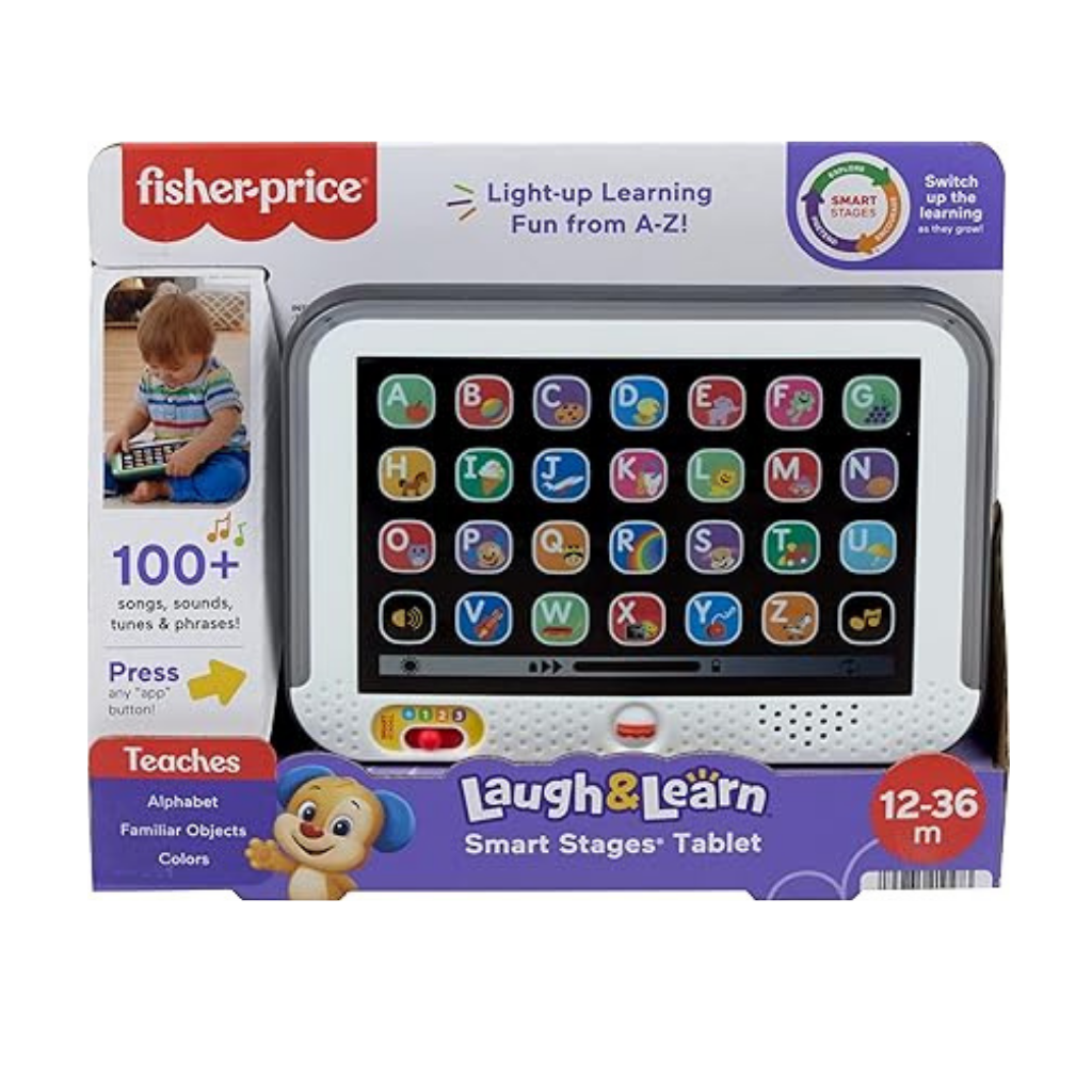 FISHER PRICE RIE Y APRENDE, TABLE,JUGUETE EDUCATIVO CON LUCES Y SONIDO 