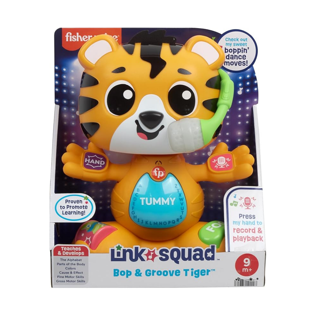 FISHER PRICE JUGUETE DE APRENDIZAJE BOP & GROOVE TIGER