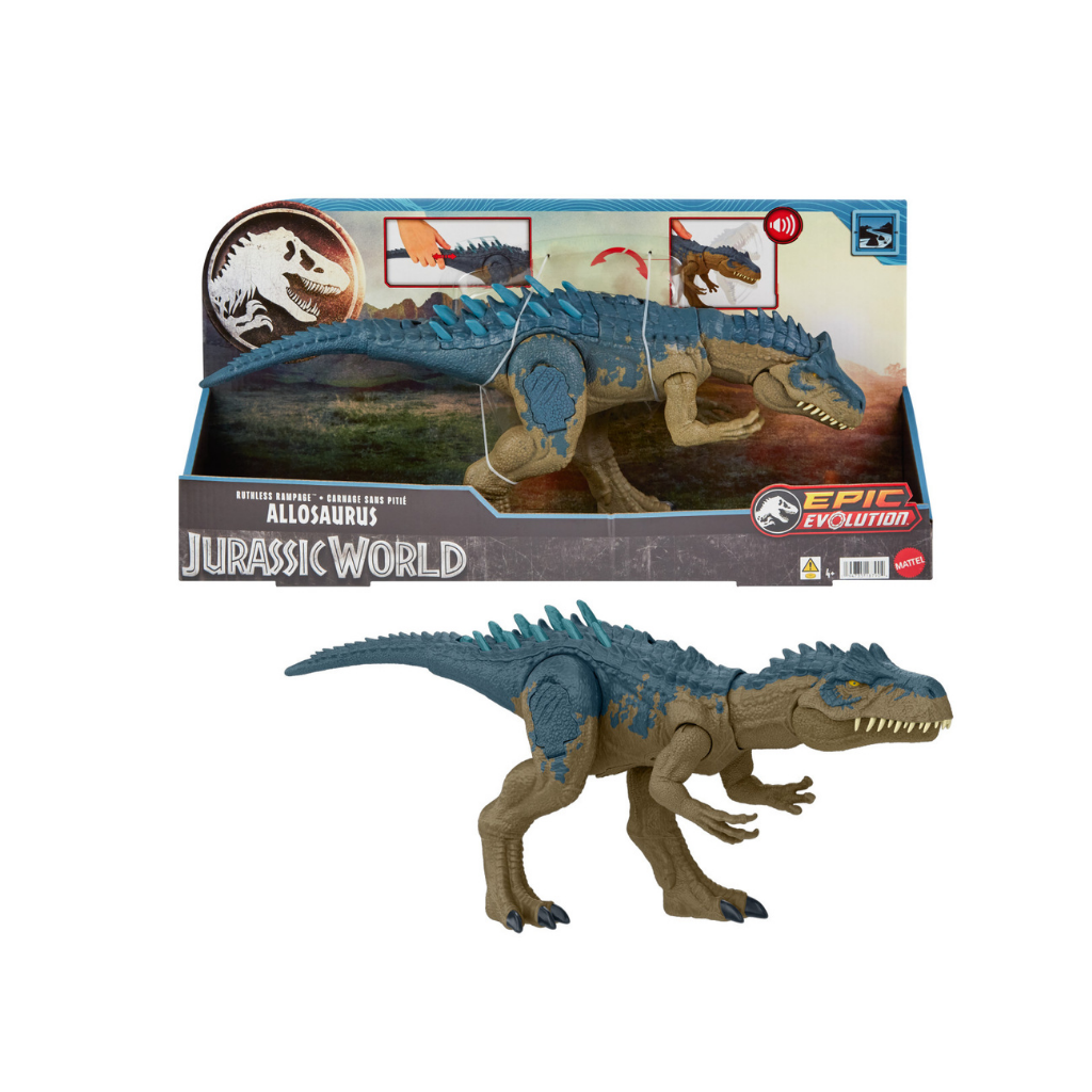 MATTEL JURASSIC WORLD ALLOSAURUS 