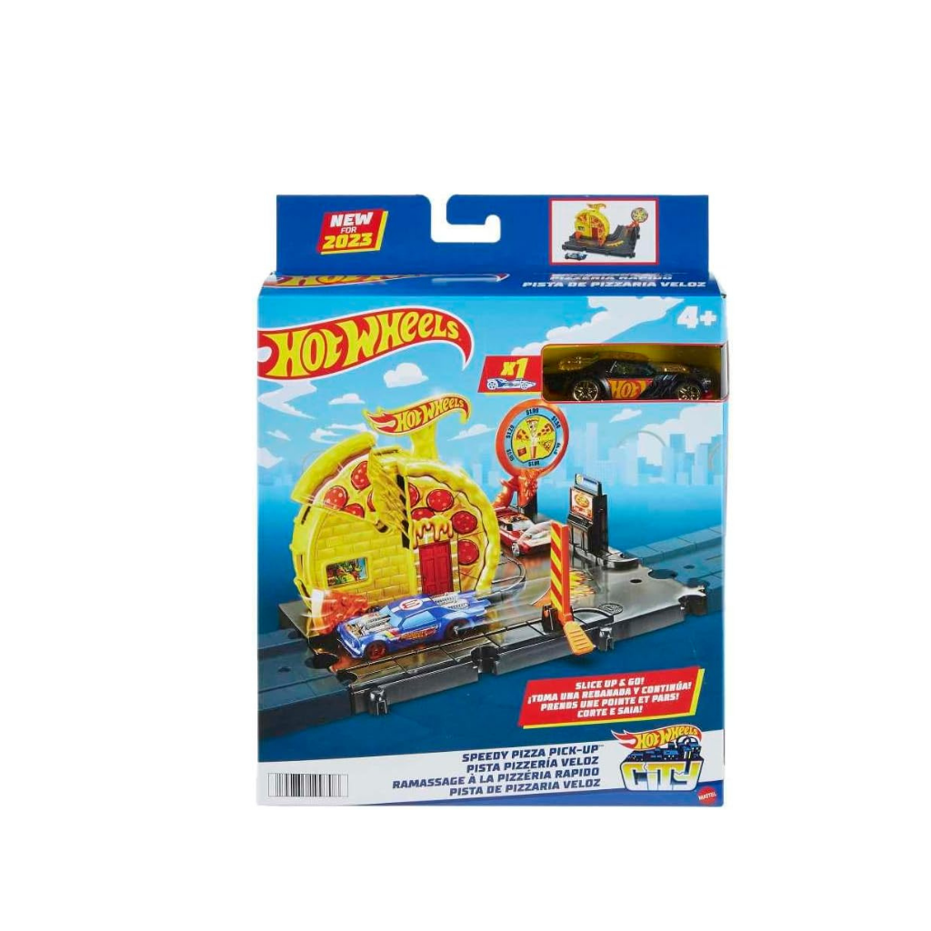 MATTEL HOT WHEELS PISTA  PIZZERIA VELOZ