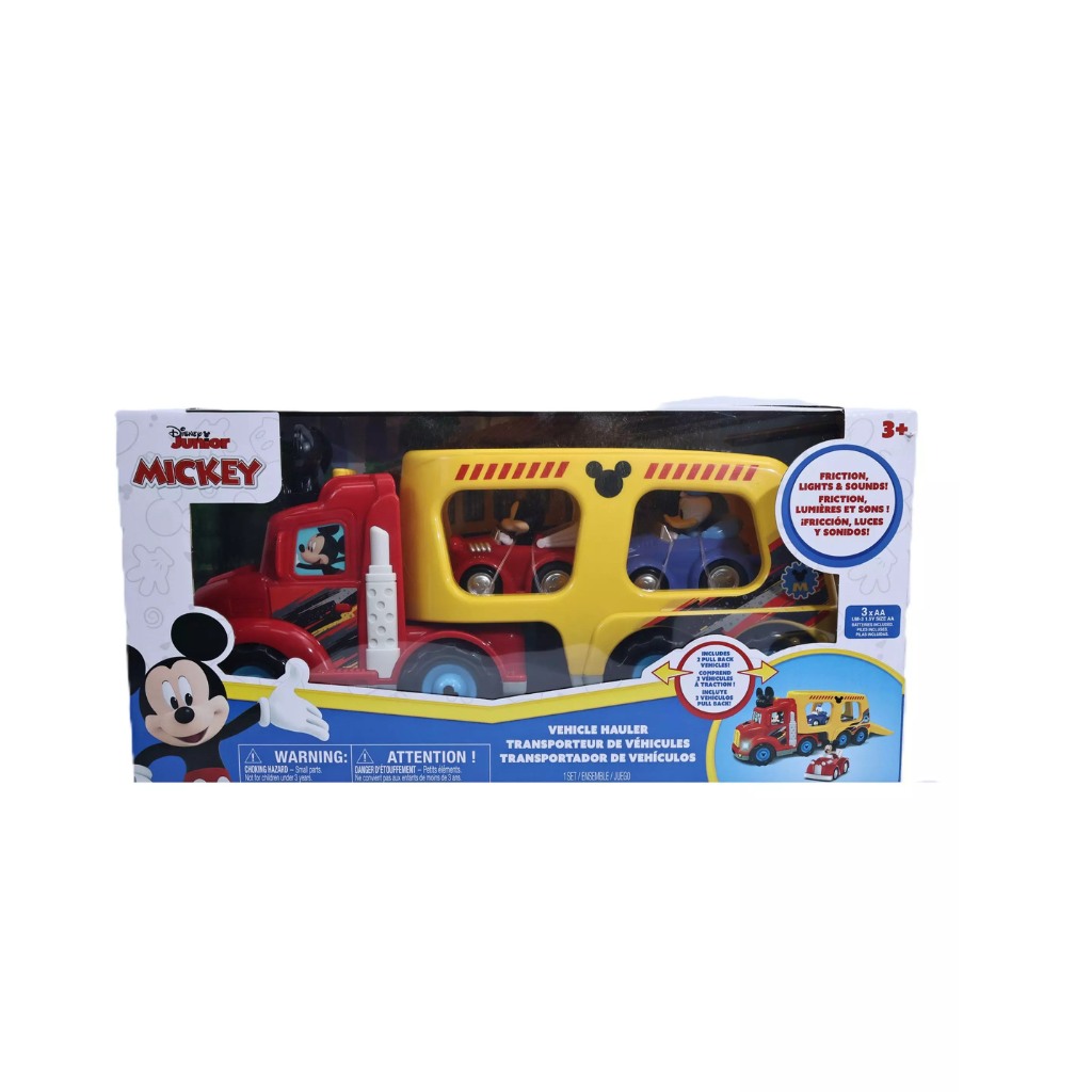 MICKEY MOUSE TRANSPORTADOR DE VEHICULOS