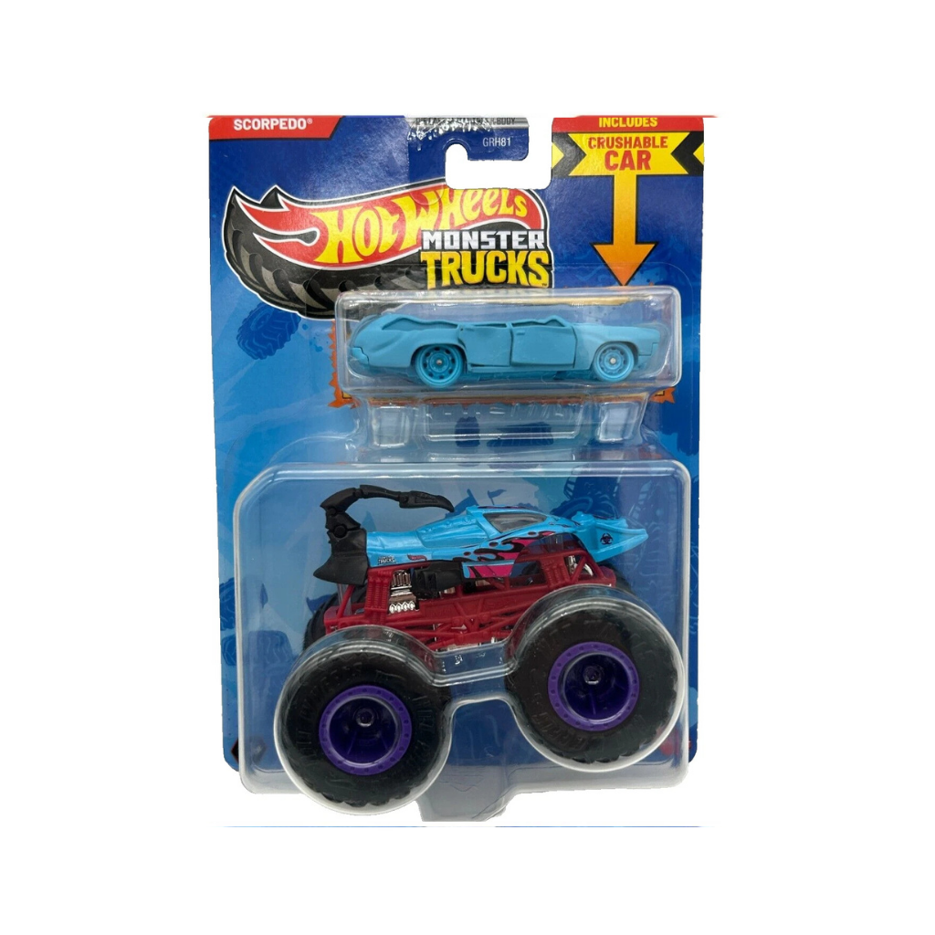 MATTEL HOT WHEELS MONSTER TRUCKS SCORPEDO