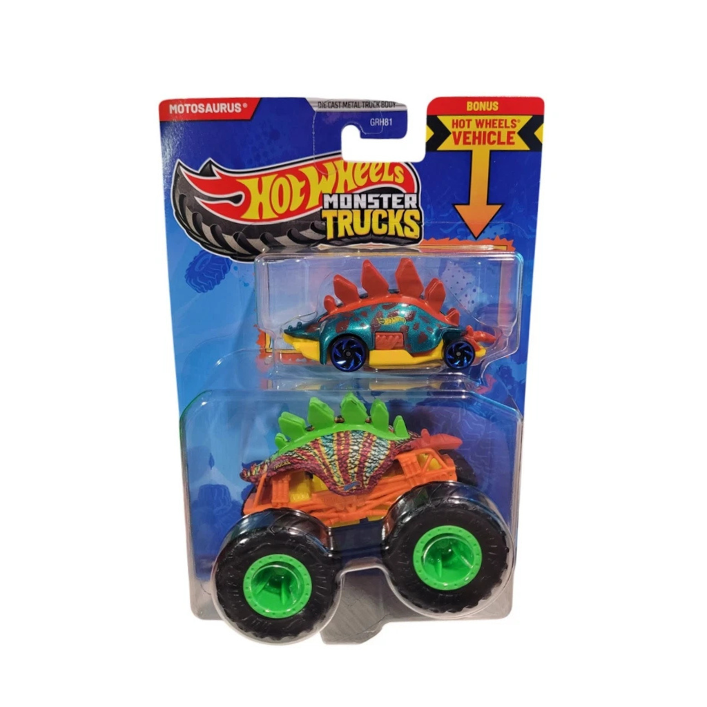 MATTEL HOT WHEELS MONSTER TRUCKS MOTOSAURUS 