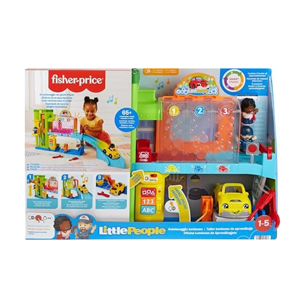 FISHER PRICE AUTOLAVADO LITTLE PEOPLE 65 SONIDOS Y FRASES