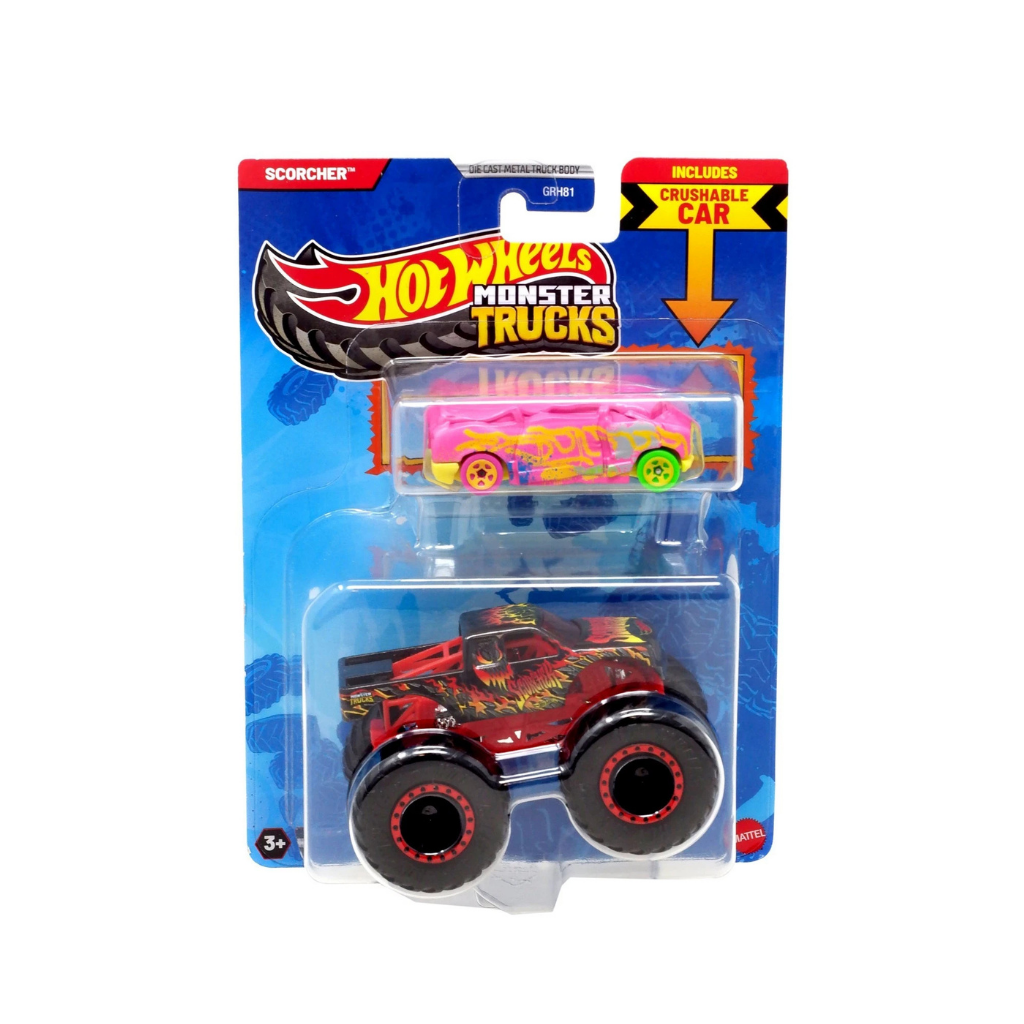 MATTEL HOT WHEELS MONSTER TRUCKS SCORCHER 
