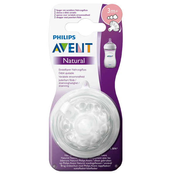 PHILIPS AVENT TETINA NATURAL 3M+